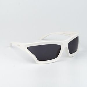 Loewe Men Sunglasses White Grey Wraparound LW40143U 25A NEW AUTHENTIC